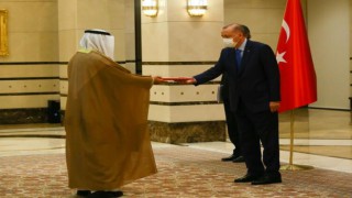 Cumhurbaşkanı Erdoğan, BAE Büyükelçisini kabul etti