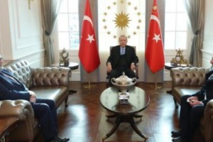 Cumhurbaşkanı Erdoğan, Ermeni Vakıflar Birliği Başkanını kabul etti