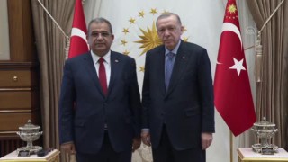 Cumhurbaşkanı Erdoğan, KKTC Başbakanı Sucuoğlu’nu kabul etti
