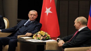 Cumhurbaşkanı Erdoğan, Rus lider Putin'le görüştü
