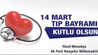 AK Parti'li Menekşe'den '14 Mart Tıp Bayramı' paylaşımı
