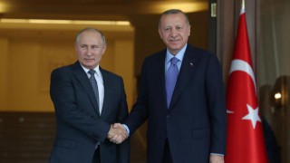 Cumhurbaşkanı Erdoğan ile Rus lider Putin görüştü