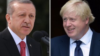 Cumhurbaşkanı Erdoğan, İngiltere Başbakanı Johnson ile görüştü