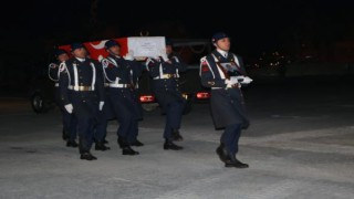 Hakkari'de şehit olan asker için tören gerçekleştirildi