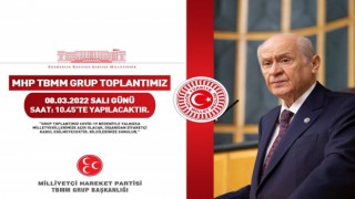 MHP TBMM Grup Toplantısı yarın yapılacak!
