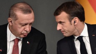 Cumhurbaşkanı Erdoğan, Fransız lider Macron ile görüştü