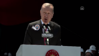 Cumhurbaşkanı Erdoğan: "Milli denizaltımızı 5-6 sene içerisinde Deniz Kuvvetlerimize teslim etmeyi planlıyoruz."