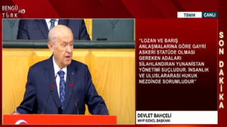 MHP lideri Bahçeli'den önemli açıklamalar