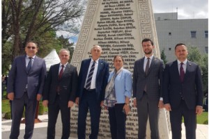 AK Parti'li Menekşe: "Ülkemizin birliği ve bütünlüğüne karşı gerçekleştirilen hain darbe girişimini bir kez daha lanetliyorum"