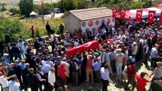 Şehit Cüneyt Taşyürek toprağa verildi