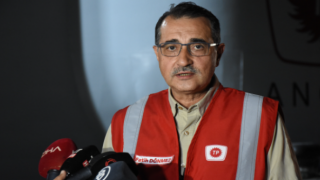 "An itibarıyla 16 inçlik doğal gazın taşınacağı ana boru hattının 140 kilometresi tamamlandı”
