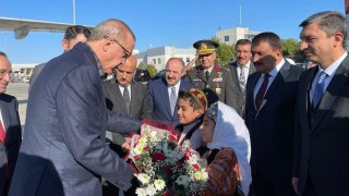 Cumhurbaşkanı Erdoğan Malatya’da sevgiyle karşılandı