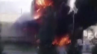 Kocaeli'de petrol tesisinde yangın