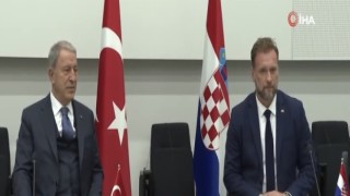Milli Savunma Bakanı Akar, Hırvat mevkidaşı Banozic ile görüştü
