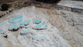 Pamukkale 'traverten temalı jeopark' olma yolunda ilerliyor
