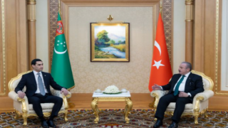 Türkmenistan Devlet Başkanı Berdimuhamedov, TBMM Başkanı Şentop ile görüştü