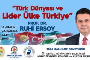 'Türk Dünyası ve Lider Ülke Türkiye' programına geri sayım