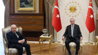 Cumhurbaşkanı Erdoğan, MHP Lideri Bahçeli ile bir araya geldi