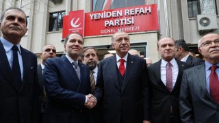 Cumhurbaşkanı Erdoğan'dan Yeniden Refah Partisi'ne ziyaret
