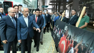 Bakan Uraloğlu, 15 Temmuz Demokrasi ve Milli Birlik Treni'ni uğurladı