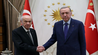 Cumhurbaşkanı Erdoğan ve MHP lideri Bahçeli görüşmesi sona erdi