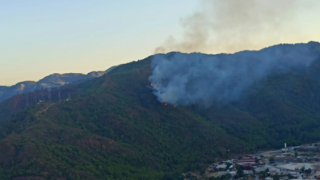 Marmaris'te çıkan orman yangını söndürüldü