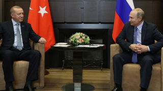 Cumhurbaşkanı Erdoğan Rusya Devlet Başkanı Putin ile görüştü