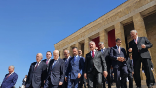 MHP Lideri Devlet Bahçeli, 30 Ağustos Zafer Bayramı dolayısıyla Anıtkabir’de düzenlenen törene katıldı