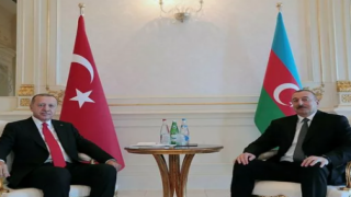 Cumhurbaşkanı Erdoğan-Aliyev görüşmesinden ilk kare!