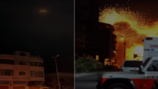 Kudüs Hastanesi'nin yakınına bomba düştü