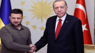 Cumhurbaşkanı Erdoğan, Zelenskiy ile görüştü