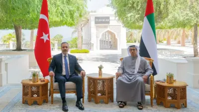 Hakan Fidan BAE'de Şeyh Mansur bin Zayed Al Nahyan ile görüştü
